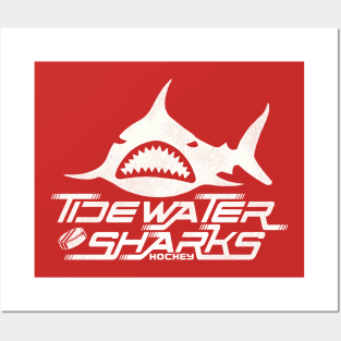 Defunct Tidewater Sharks Hockey Team Posters and Art